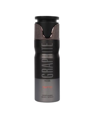 RiiFFS Graphite Noir Premium Deodorant, Fresh & Soothing Fragrance, Long Lasting Body Spray For Men & Women, 200ml