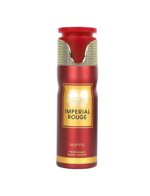 RiiFFS Imperial Rouge Premium Deodorant, Fresh & Soothing Fragrance, Long Lasting Body Spray For Women, 200ml