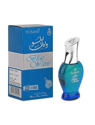 Al-Nuaim Heart Series |Blue Wave |Alcohol Free |Attar Roll On |Luxury Scent with Long Lasting Fragrance Men |20ml