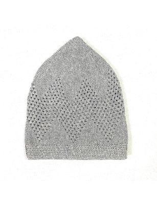 Turkey Sufi Knitting Cap Grey