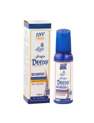 Almas ATTAR SPRAY DEEDS 1200 SHOTS NON ALCOHOLIC Body Spray - For Men & Women  (100 ml)